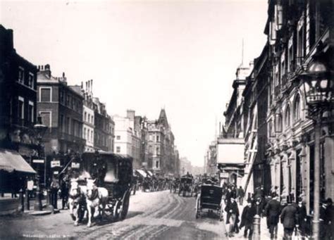 Bw Print Piccadilly Traffic Scene In 1880 Looking From Burlington