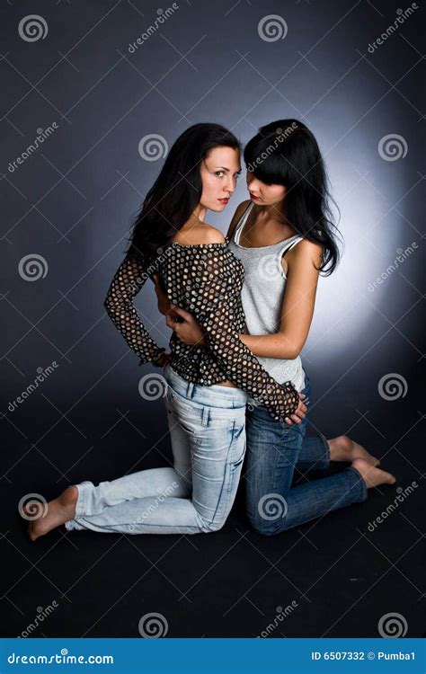 duas amigas quentes das meninas foto de stock imagem de lésbica amizade 6507332