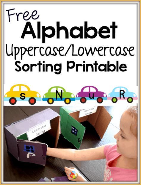 Free Alphabet Sorting Activity Life Over Cs Preschool Activities