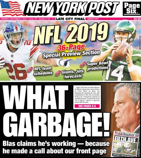 Weekly newspaper published in wayne county, new york. Today's NY Post cover | Newzjunky