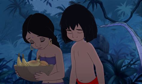 Mowgli And Shanti Brings Food To Kaa By Swedishhero On Deviantart In