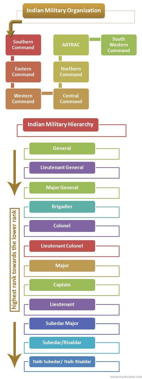 27 Military Hierarchy Ideas Hierarchy Hierarchical Structure Military
