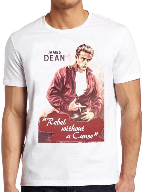 James Dean Rebel Without A Cause T Shirt B1295 Retro Cool Top Etsy