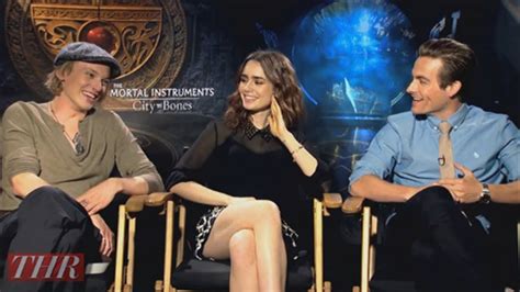 City of bones near you. Lily Collins and the Cast of 'The Mortal Instruments: City ...