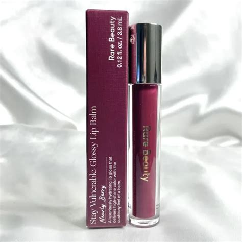 Rare Beauty Stay Vulnerable Glossy Lip Balm Nearly Berry Full Size 0