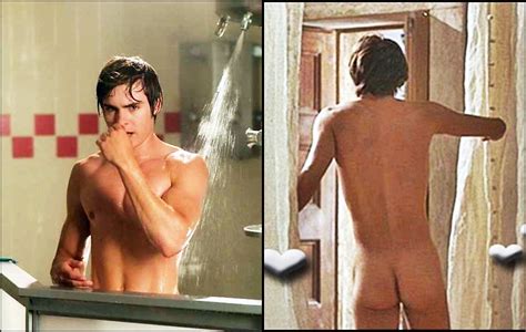 Zac Efron Totally Nude In A Shower Naked Male Celebrities