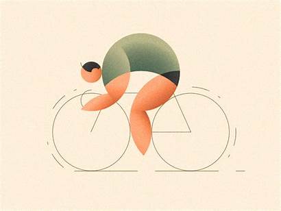 Cyclist Creation Process Inspiration Week Iconscout Dribbble
