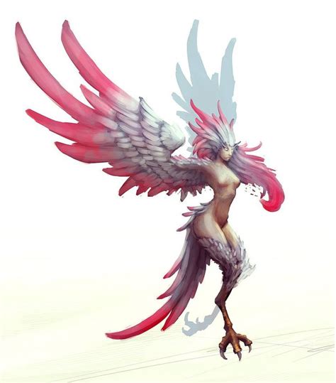 Harpy By Slipled On Deviantart Fantasy Character Design Creature
