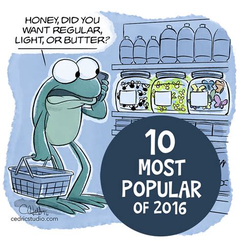 Ten Most Popular Cartoons Of 2016 Cedric Hohnstadt