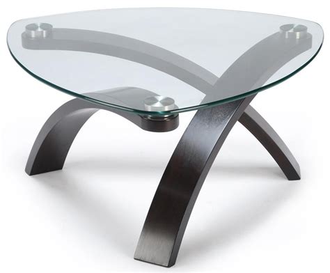 Coffee Table Wooden Legs Glass Top Square End Table With Glass Table Top By Standard