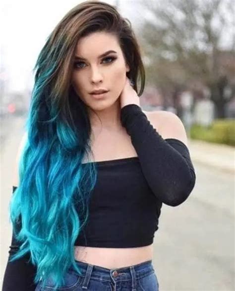 50 fun blue hair ideas to become more adventurous with your hair hair styles blue ombre hair
