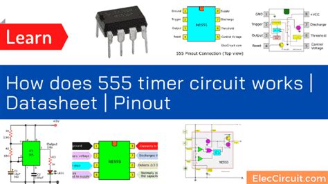 How Does NE Timer Circuit Work Datasheet Pinout ElecCircuit Com