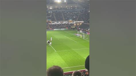 Joel Piroe Penalty Goal Swansea City Vs Wigan Athletic Youtube