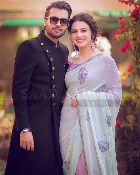 Beautiful Couple Zara Noor Abbas And Asad Siddiqui Clicks From Yasir