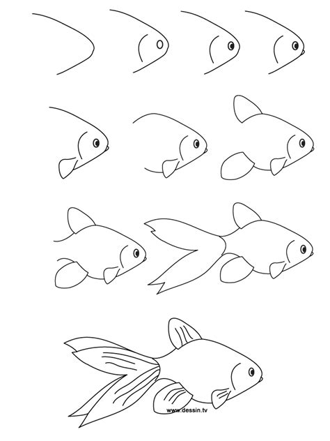 This is going to be a fun lesson on how to draw a betta fish step by step. Drawing goldfish