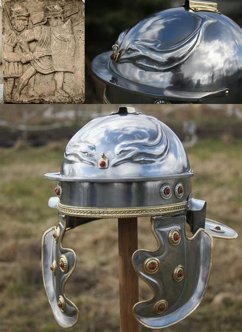 Legio Xxi Rapax Roman Helmet Roman Legion Historical Armor