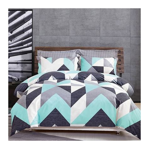 Gioia Casa Modern City 100 Cotton Fully Reversible Quilt Cover Set Big W