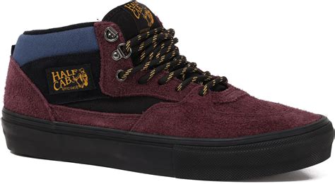 Vans Skate Half Cab Shoes Outdoor Purpleblack Free Shipping Tactics