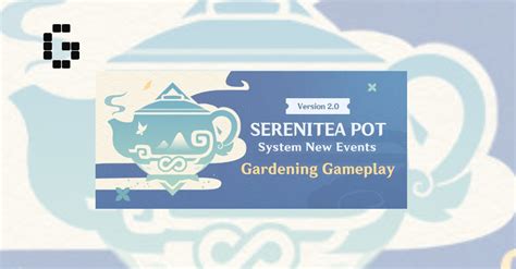 Genshin Impact Serenitea Pot Gardening Detailed Gamerbraves