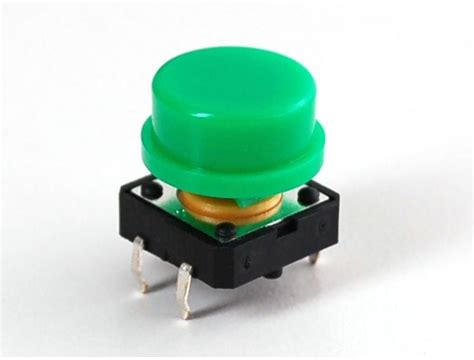 12x12x73mm Panel Pcb Momentary Tactile Push Button Switch With Cap 5