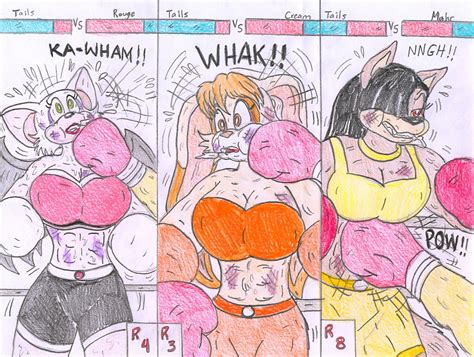 Boxing You Tails Vs Girls 2 By Jose Ramiro On Deviantart