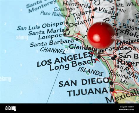 Los Angeles Map Not Satellite Hi Res Stock Photography And Images Alamy