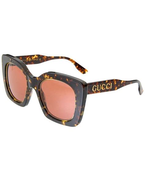 Gucci Gg1151s 51mm Sunglasses In Natural Lyst