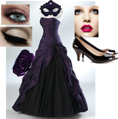 Mascarade Purple By Izzydaughtry On Polyvore Masquerade Outfit