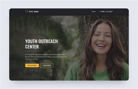 Free Charity And Nonprofit Website Templates Top 2021 Themes By Yola