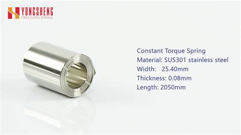 Constant Torque Springs Youtube