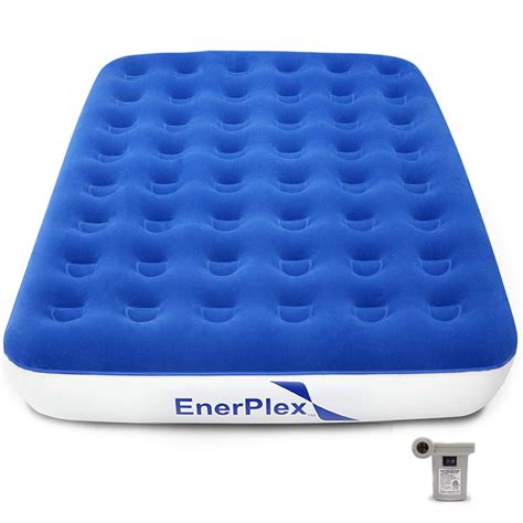 Enerplex Never Leak Camping Series Queen Camping Airbed With High Speed