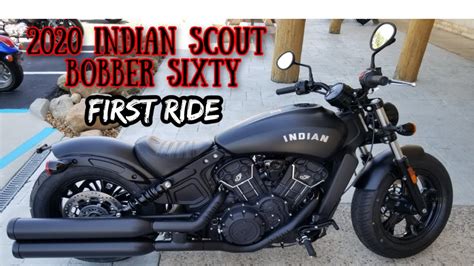2020 Indian Scout Bobber Sixty First Ride And Review Youtube