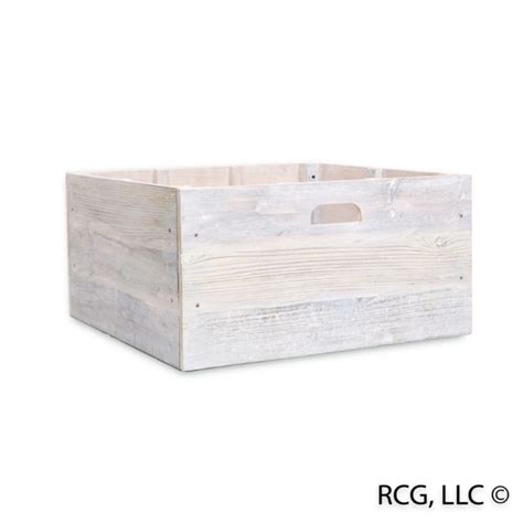 Reclaimed Wood Crates