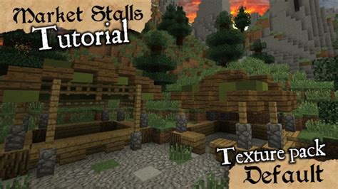 Submitted 2 years ago by ms_apherix. Minecraft Tutorial: Medieval Market Stalls Minecraft Project
