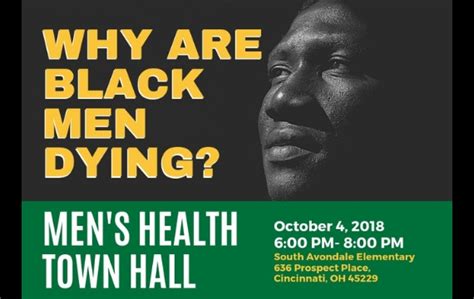 Black Mens Health Initiative Hosts First Town Hall The Health Gap