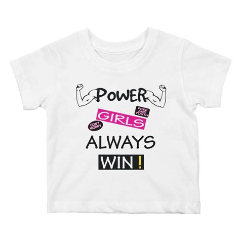 Power Girls Always Win Kids Baby T Shirt Ownshops Artist Shop