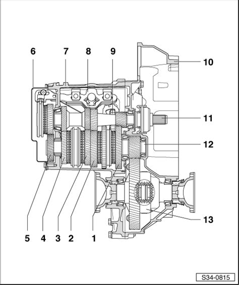 Skoda Workshop Service And Repair Manuals Octavia Mk Power Transmission Manual Gearbox