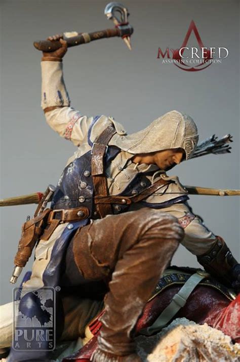 Pure Arts Assassin S Creed III Connor Premium Statue