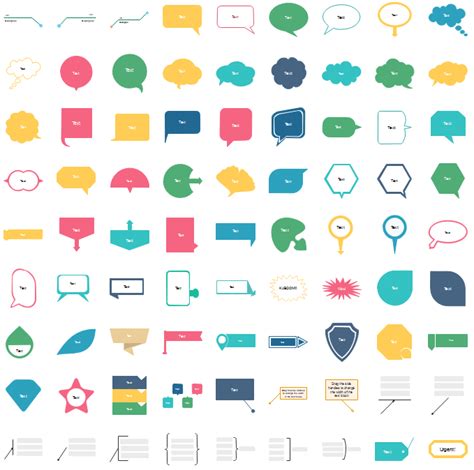 80 Callout Elements For Better Infographics Design Edraw