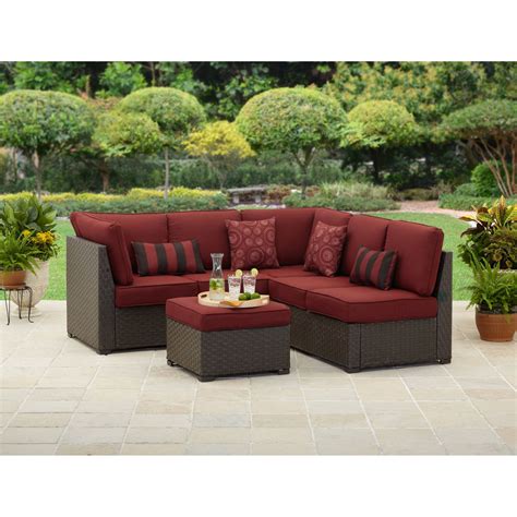 Better Homes And Gardens Rush Valley 3 Piece Outdoor Sectional Sofa Set