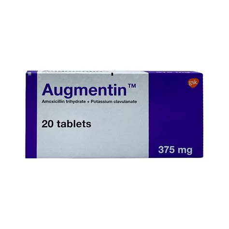 Buy Augmentin 375mg Tablets 20s Online In Qatar View Usage Benefits