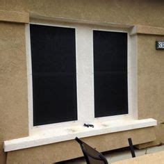 Based on the measurements of the wood frame, create an outline of the frame on the solar screen material. Pros and cons of Solar Screens in 2019 | Solar screens, Diy window shades, Shade screen