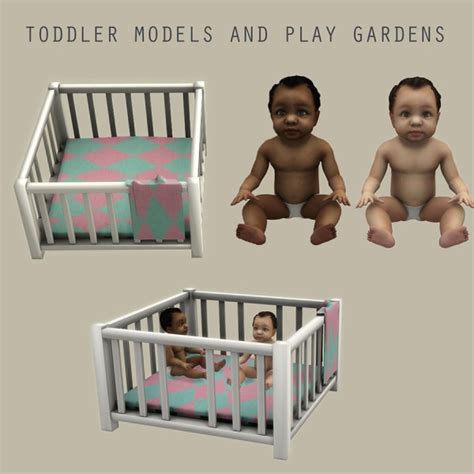 Leo 4 Sims Toddlers And Playgarden Sims 4 Downloads