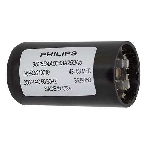 Philips Start Capacitor Cross Reference