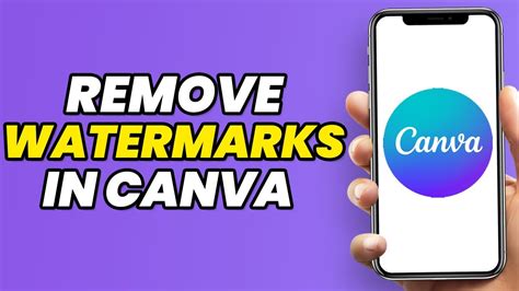 How To Remove Watermarks In Canva 2023 Youtube