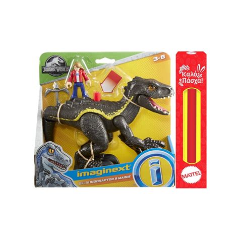 Fisher Price Easter Candle Jurassic World Imaginext Mega Mouth Trex