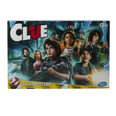 Clue Ghostbusters Edition Game Cooperative Board Game For Kids Ages 8