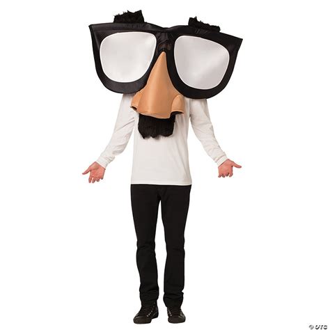 Adults Funny Nose Glasses Costume 1 Pc Oriental Trading