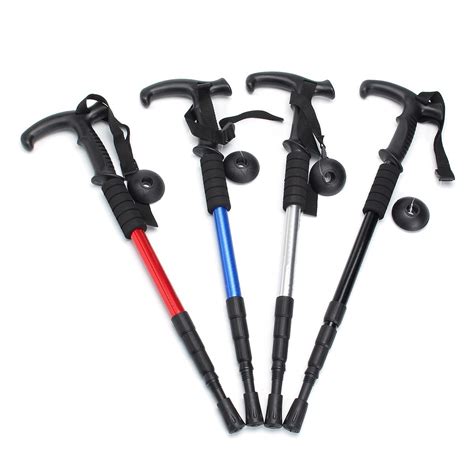Buy Outdoor 1 Pcs Adjustable Walking Sticks Telescopic