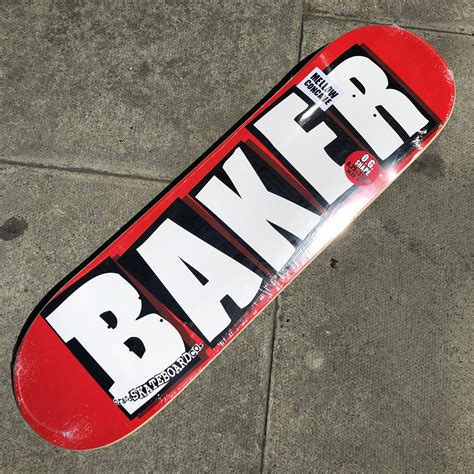 Baker Skateboards Brand Logo 825 Deck At Skate Pharm